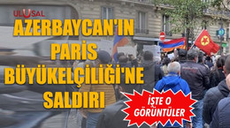 Azerbaycan'ın Paris Büyükelçiliği'ne saldırı